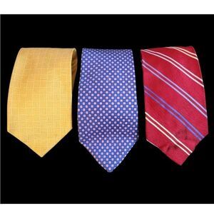 3 Pure Silk Brooks Brothers Ties